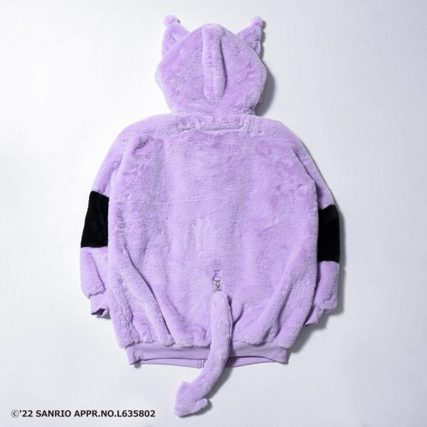 REFLEM レフレム サンリオ クロミ ファー パーカー コート パープル