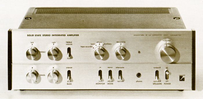 LUXMAN SQ707の仕様 ラックスマン