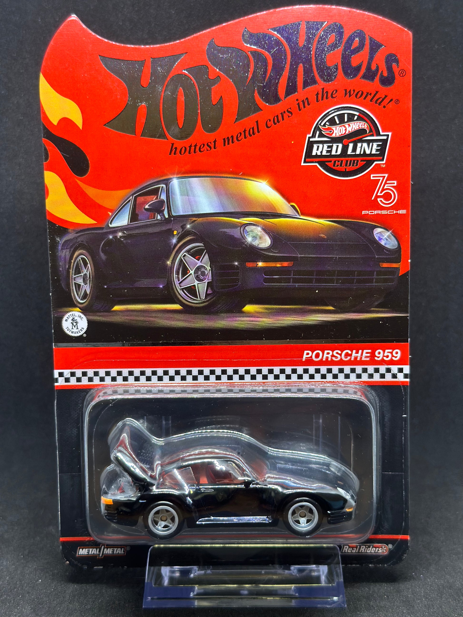 Hot Wheels RLC Porsche 959 Black – AUSSIE diecast