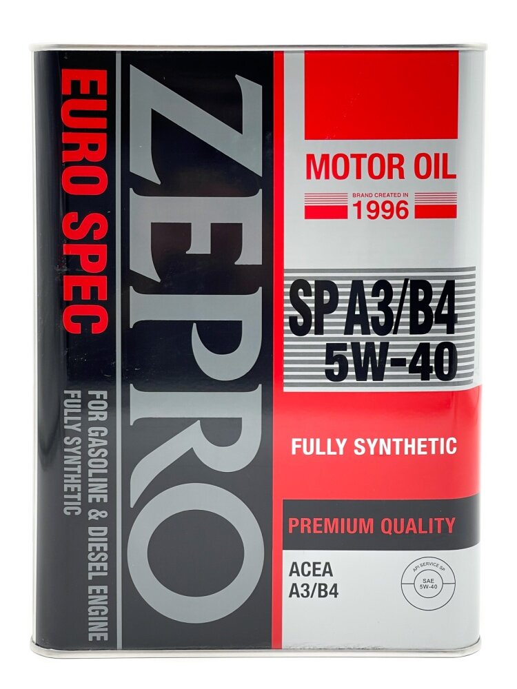 IDEMITSU Zepro Euro Spec F-S SP 5W-40 (4л) 1849-004-0 (Корея