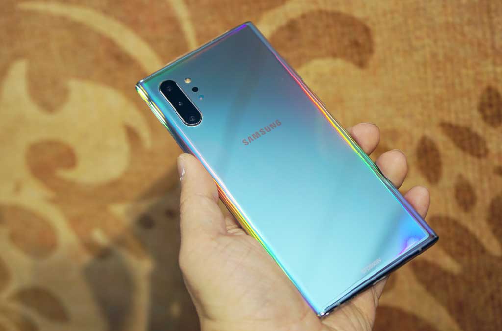 Galaxy note10+ 動作良好 Samsung Galaxy Note 10+、S10+雙旗艦拍照