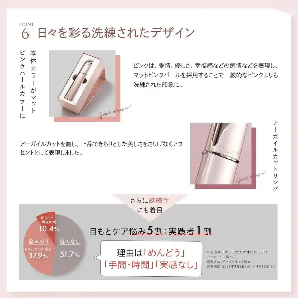 アクシージア メイト フォーアイズ | 目元用美顔器– アクシージア 公式
