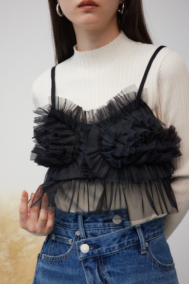 チュールフリルビスチェ｜WOMEN｜250HAM30-319I｜AZUL BY MOUSSY