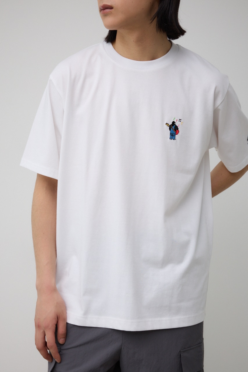 SUNBEAMS CAMPERS】 FES FUNK刺繍Tシャツ｜MEN｜251HSB90-266E｜AZUL