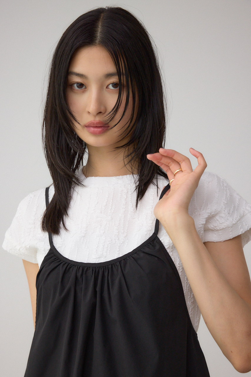 インナーSETフロントギャザーキャミワンピース｜WOMEN｜250IAB33-0851