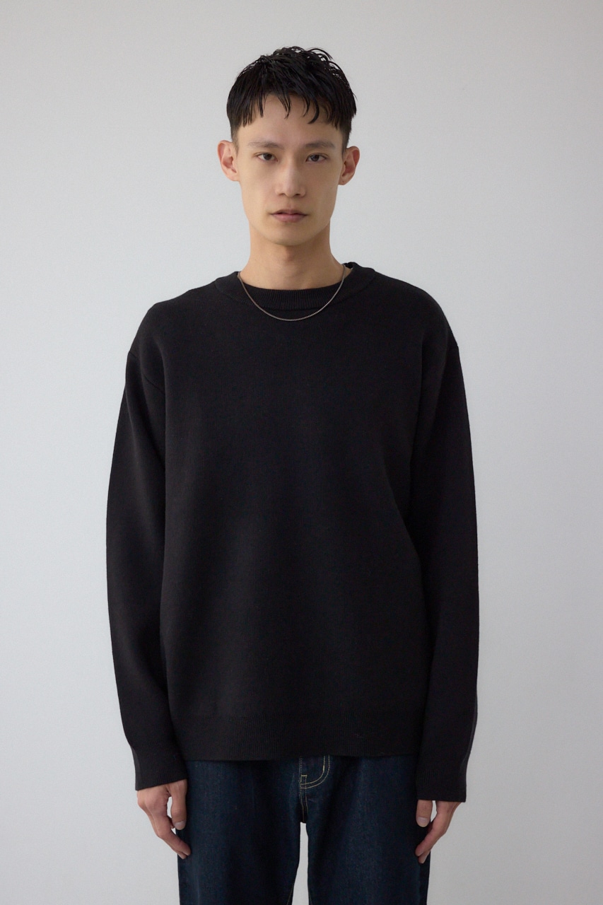 裏シャギーボアニットトップス｜MEN｜251IAB70-0741｜AZUL BY MOUSSY