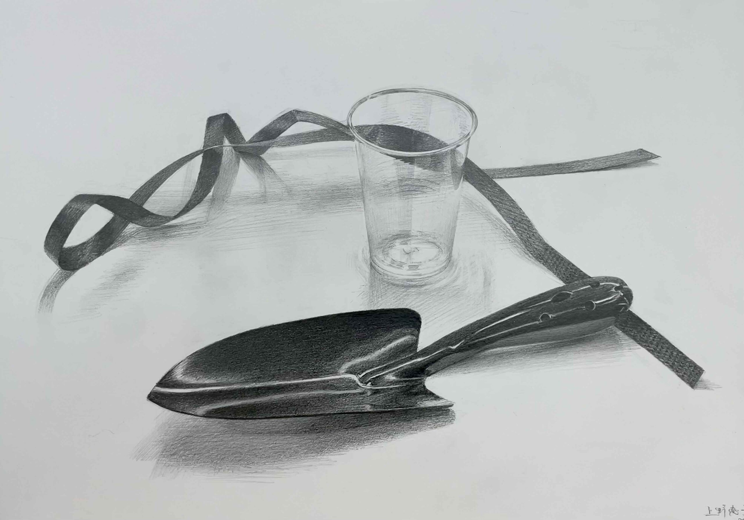 鉛筆デッサン：卓上静物デッサンの描き方 by AZUMAs美術学院（上野先生