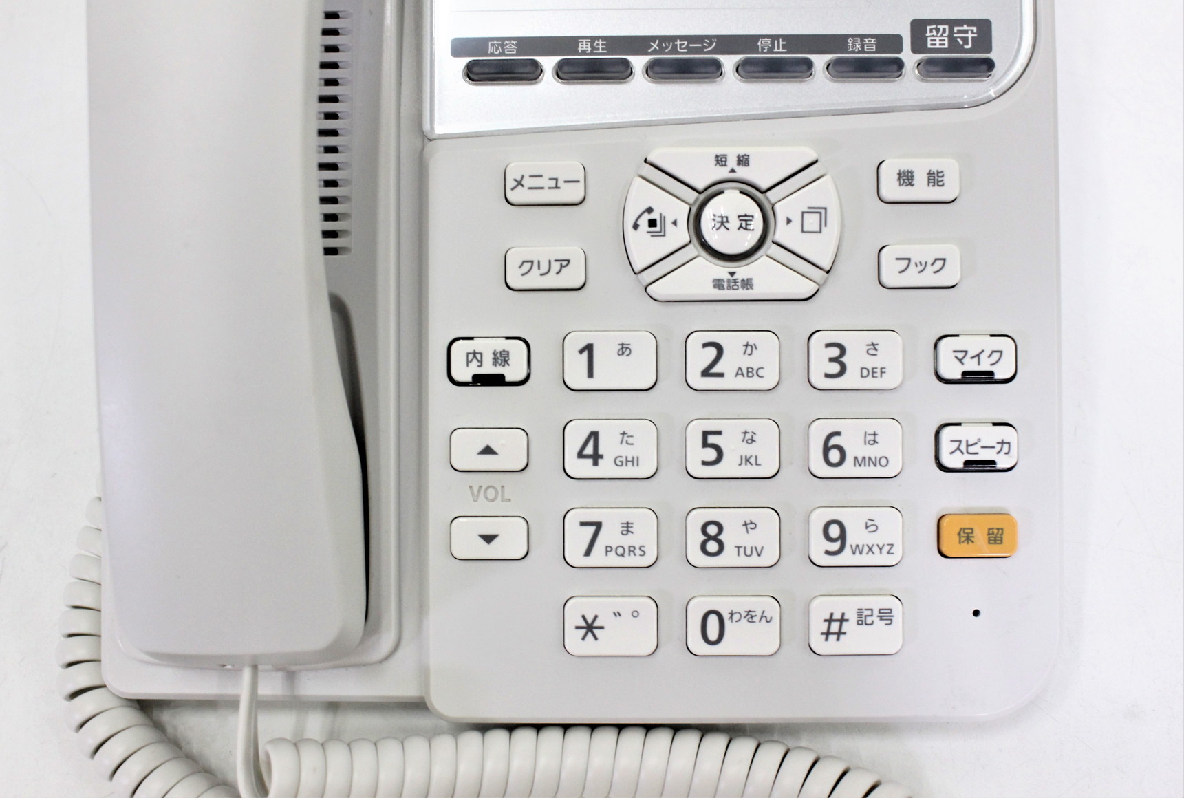 ZX-(24)RECSTEL-(1)(W) αZX ZX-｢24｣キｰ標準スター録音電話機-｢1｣｢W