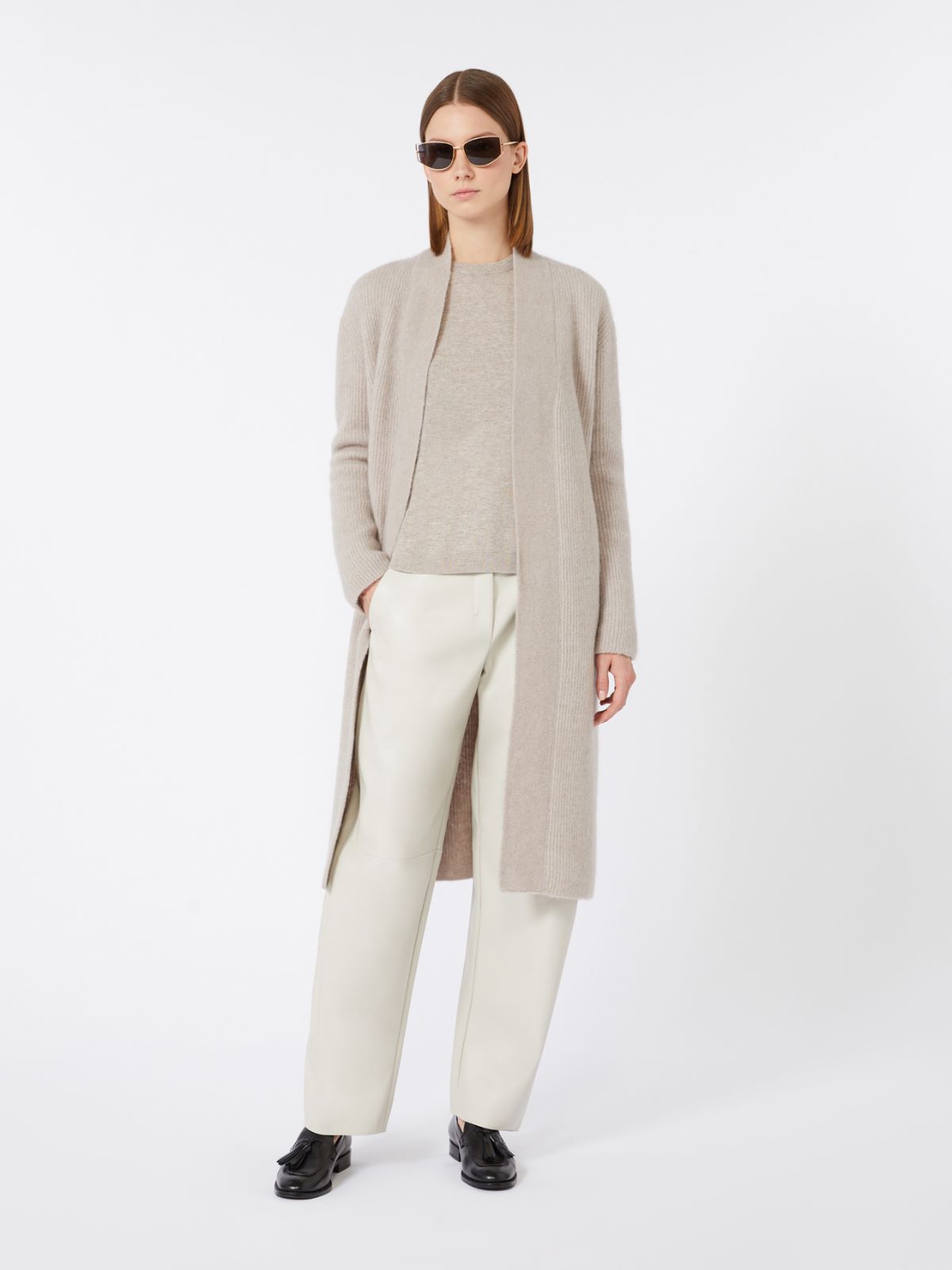 ネッビエ] ウール カシミヤ ニット, beige | Max Mara