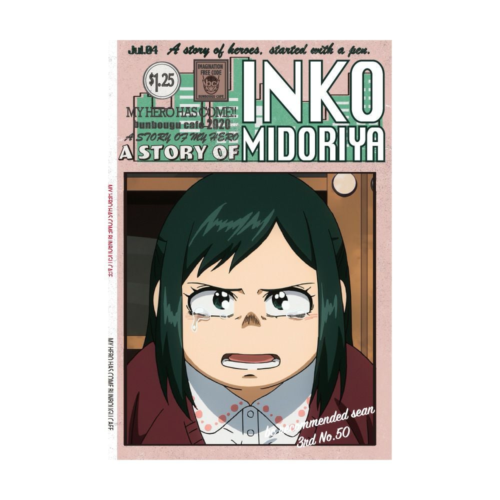 僕のヒーローアカデミア2020 A STORY BOOKモチーフポストカード 緑谷