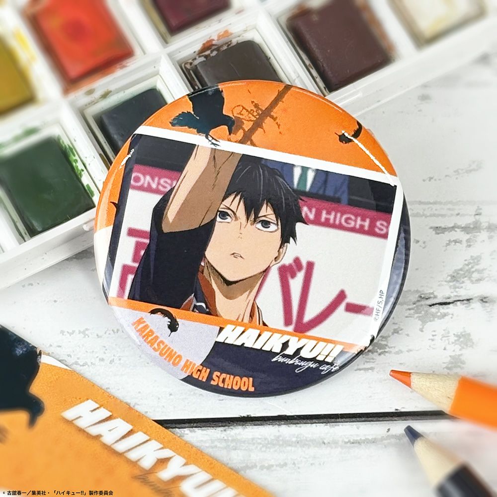 ハイキュー!! A page of youth缶バッジ 田中龍之介 | 文房具カフェ
