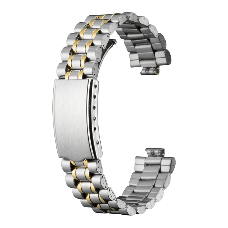 BAMBI バンビメタル ブロック三折 BSBE4539T - 時計バンド(ベルト)の