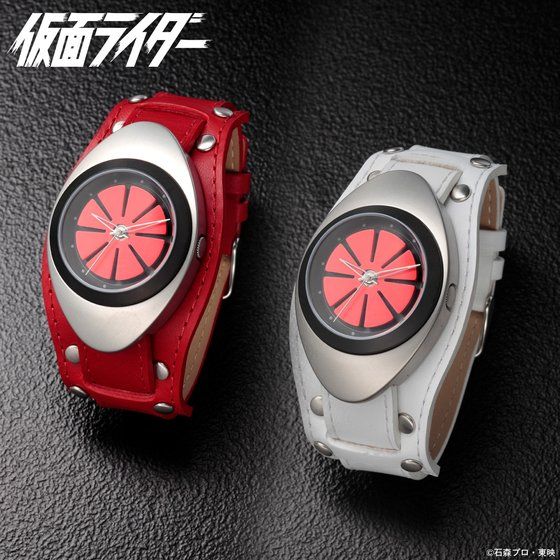 ディスクの回転ギミック搭載！ 「仮面ライダー1号 変身ベルト型腕時計