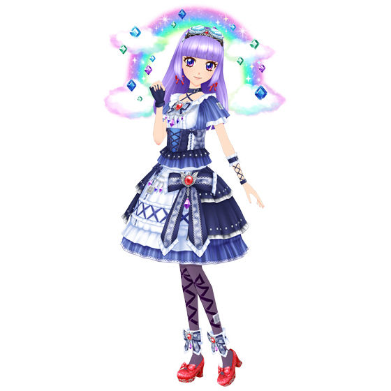 AIKATSU!STYLE for Lady プレミアムタイツ グロウスドロシーレッド