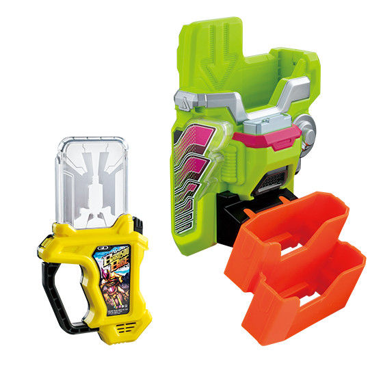 DX Kimewaza Slot Holder & Bakusou Bike Gashat | KAMEN RIDER TOY