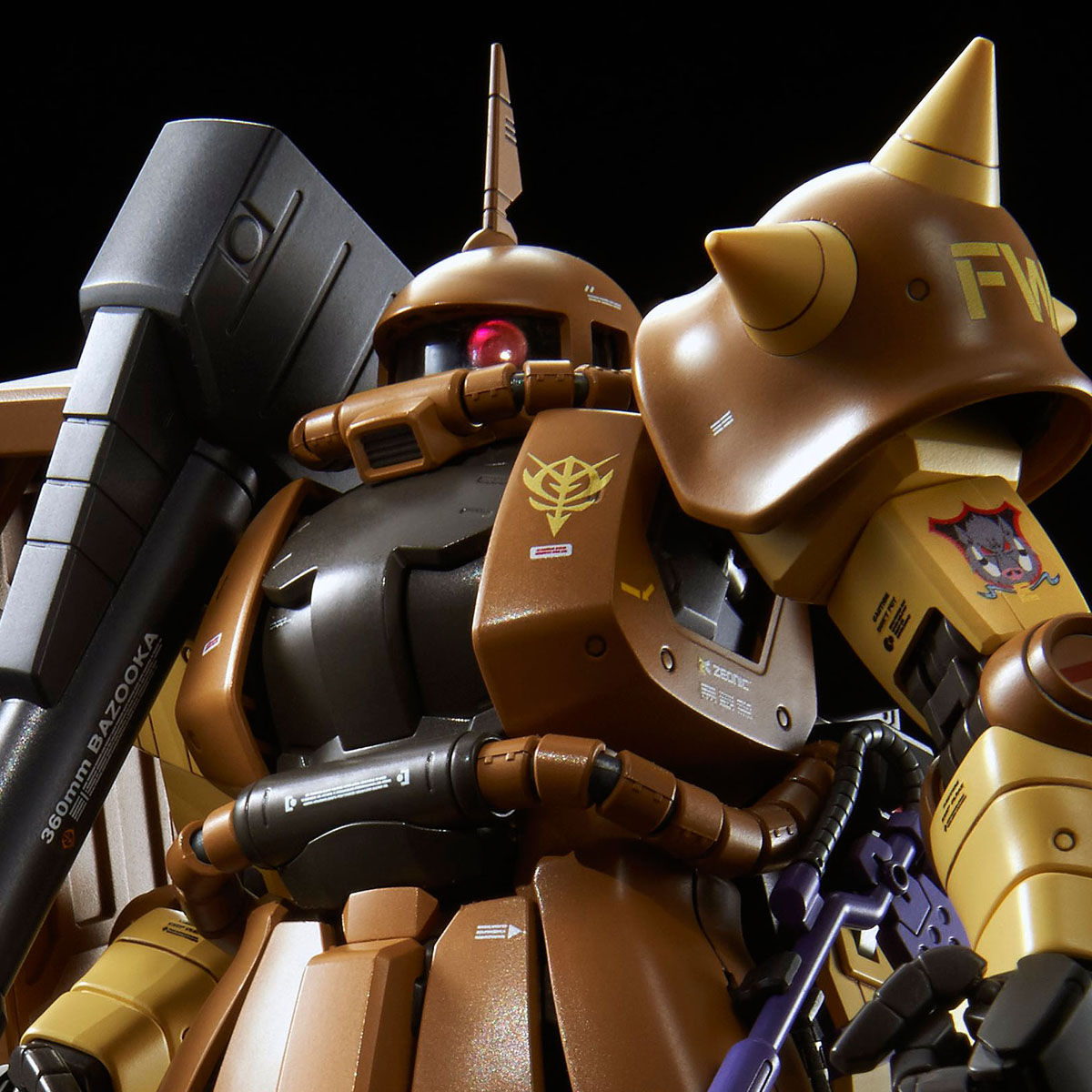 MG 1/100 MS-06R-1A マサヤ・ナカガワ専用ザクII 【3次：2017年