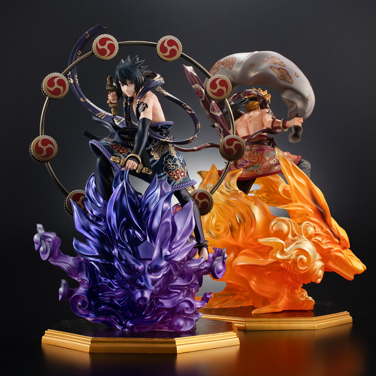 抽選販売】PreciousG.E.M.シリーズ うずまきナルト風神＆うちはサスケ