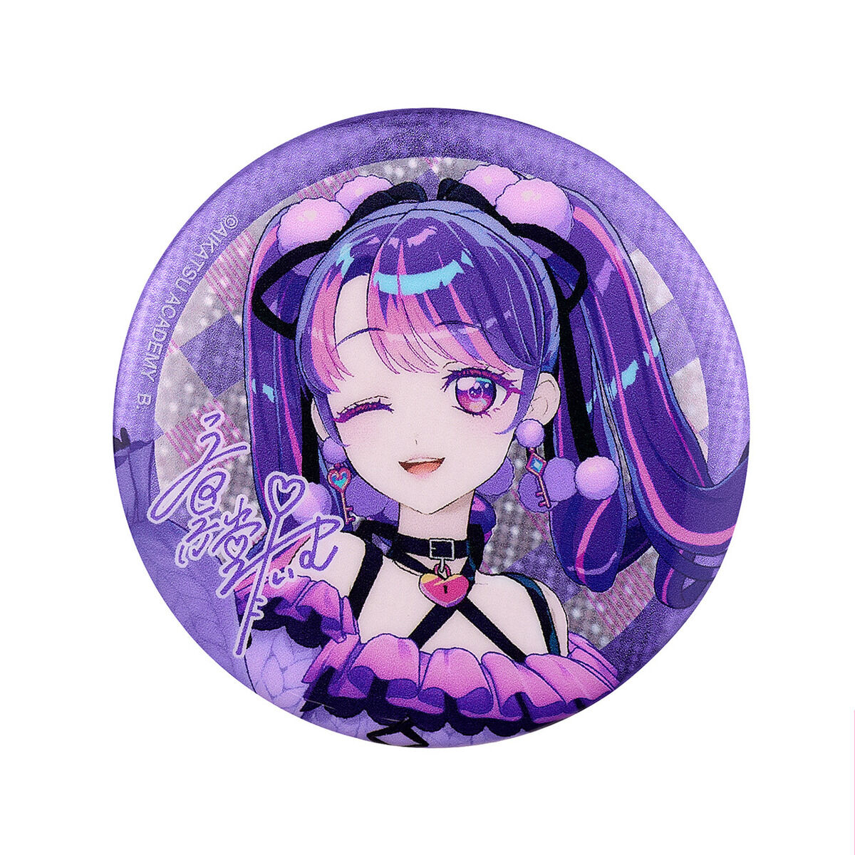 ハピクロ！】アイカツアカデミー！ホロ缶バッジ ～1st Anniversary