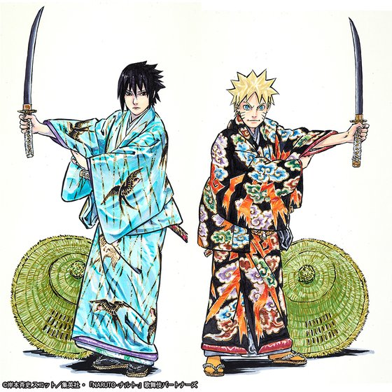 NARUTO -ナルト-×歌舞伎」の“初”コラボフィギュア！描き下ろしを元に