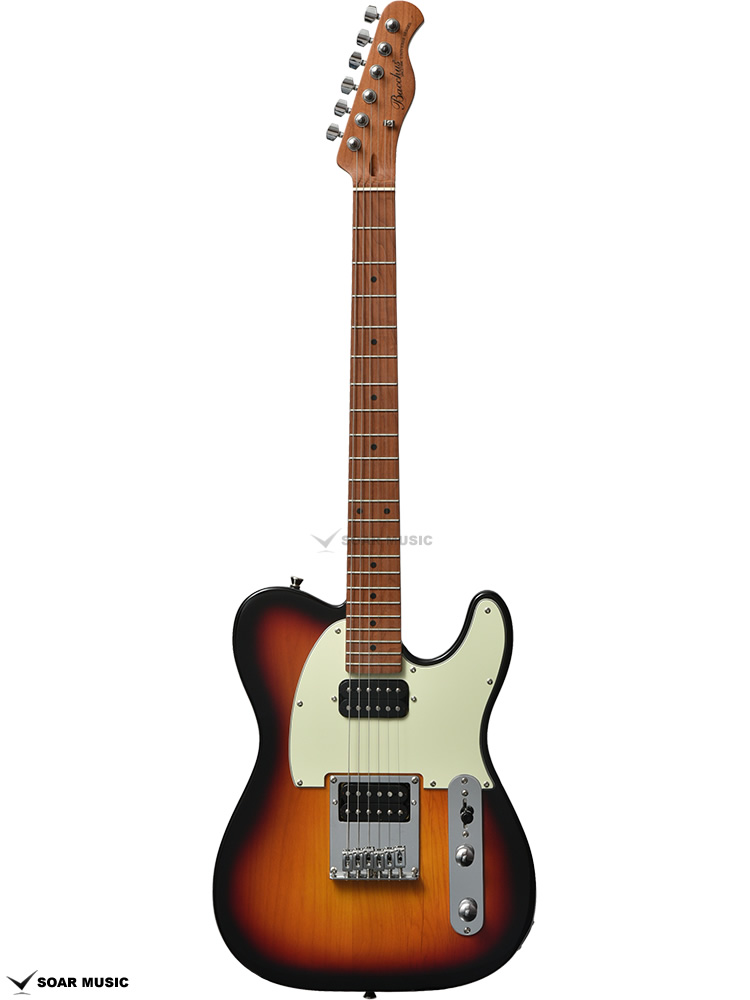 BTE-3-RSM/M 3TS (Bacchus / バッカス) エレキギター テレキャスタータイプ