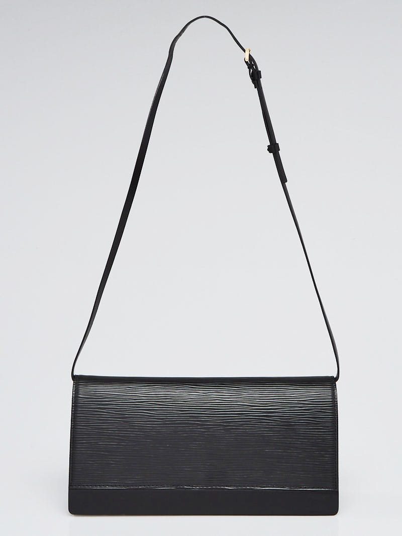 Louis Vuitton Black Epi Leather Honfleur Clutch Bag | Yoogi's Closet