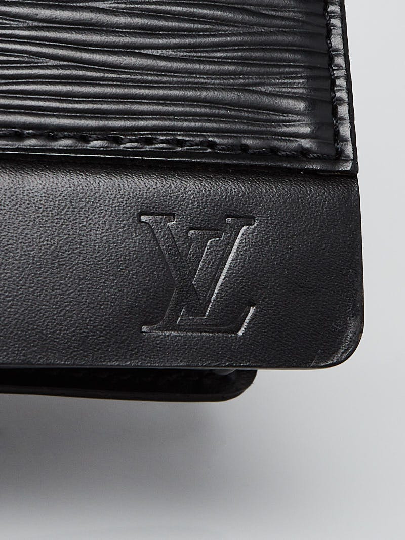 Louis Vuitton Black Epi Leather Honfleur Clutch Bag | Yoogi's Closet