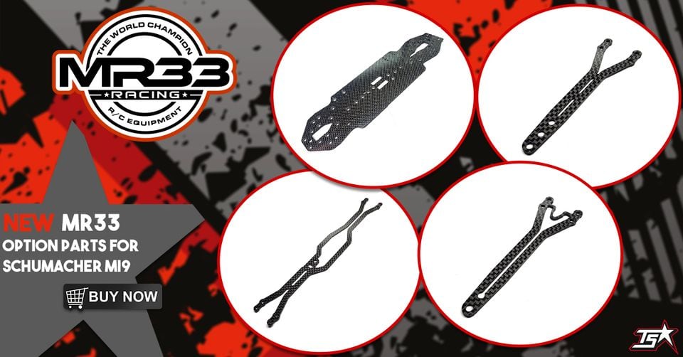 MR33 RacingよりSchumacher Mi9用オプションパーツが入荷しました