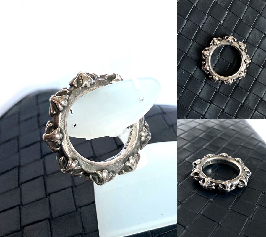 正規 インボイス付き 本物 CHROME HEARTS クロムハーツ クロスバンド