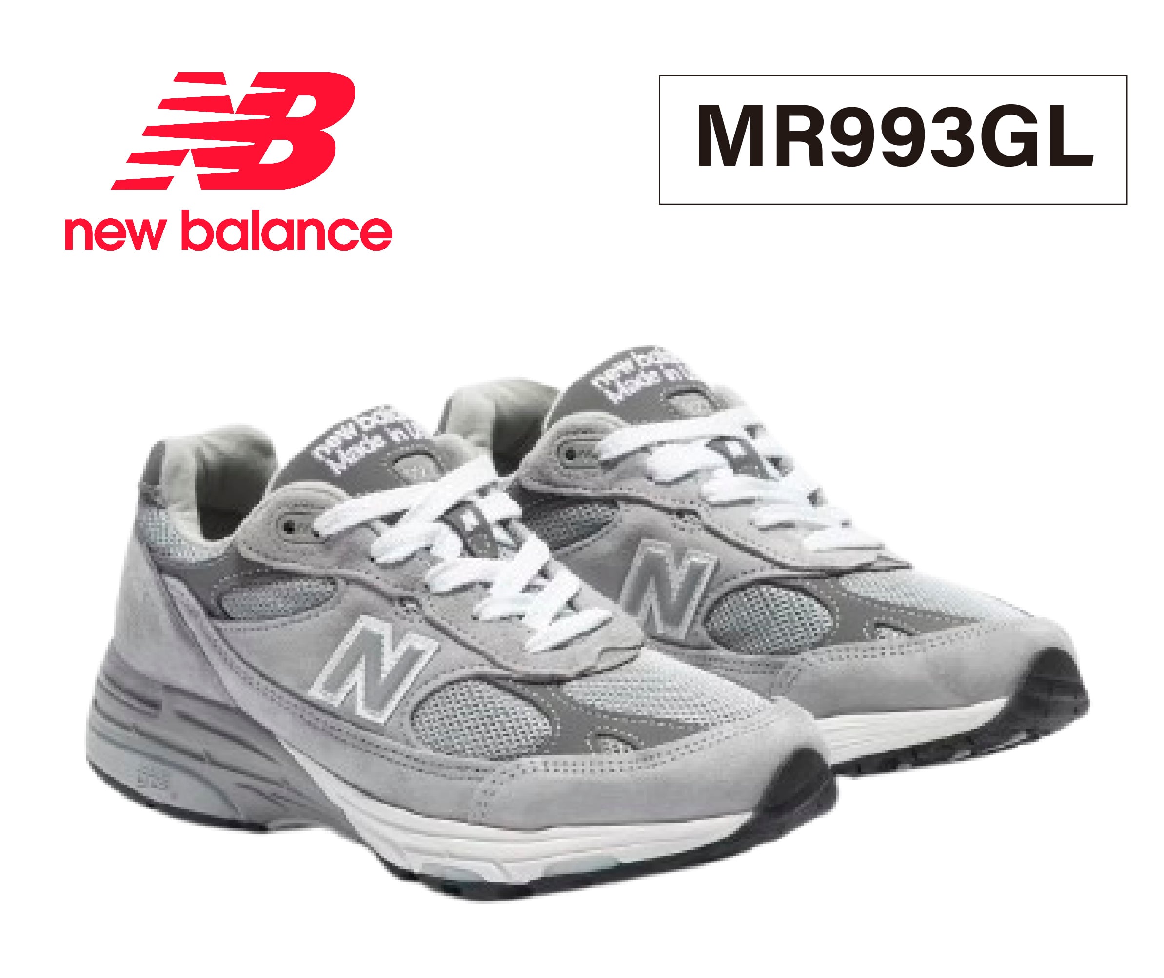 NEW BALANCE】 MR993GL MADE IN U.S.A. メンズ スニーカー／NB グレー