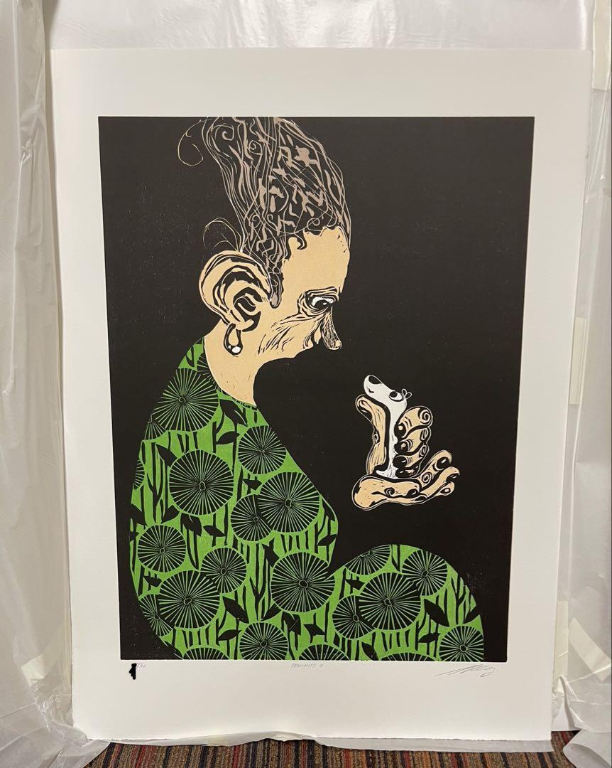 Sanya Kantarovsky サーニャ・カンタロフスキー 木版画 | アート