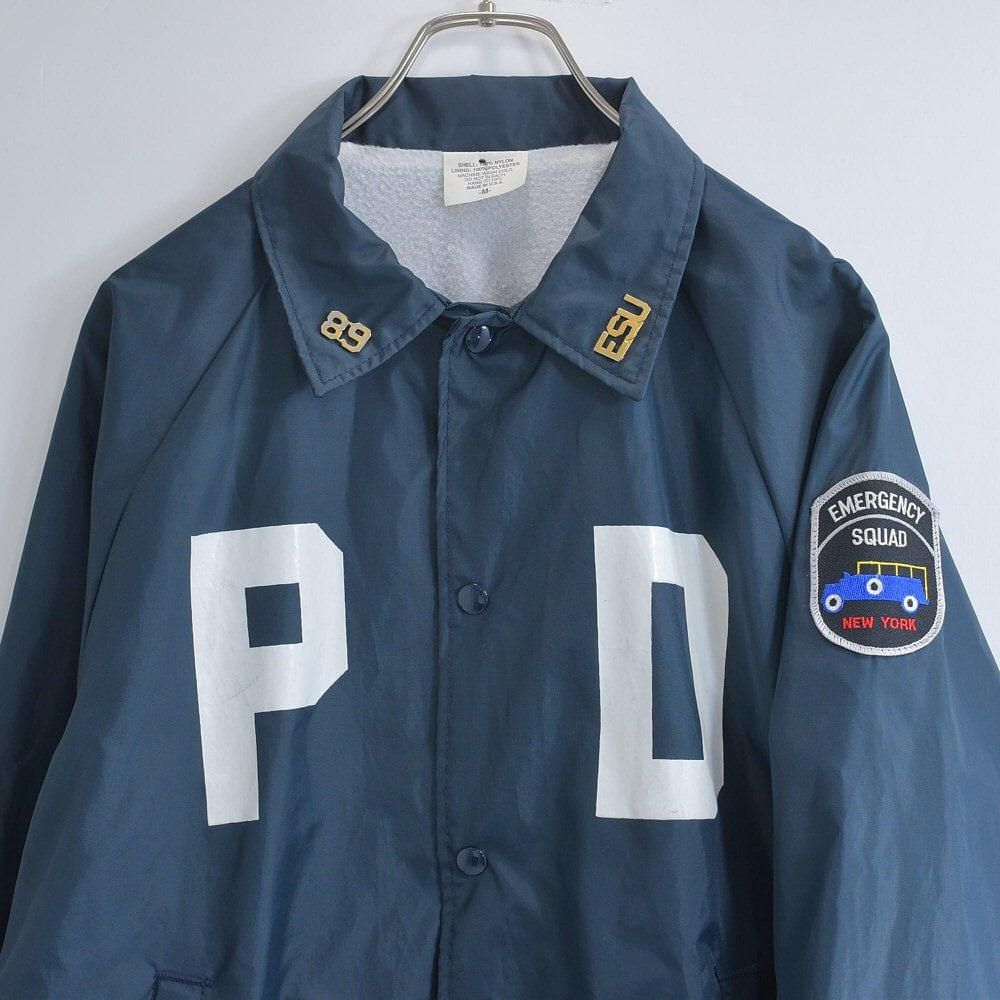 90s アメリカ製 Park Coats NYPD ニューヨーク市警 レイドジャケット