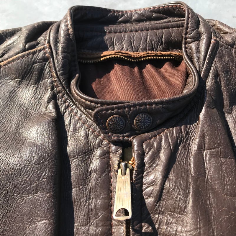 60's 70's BROOKS LEATHER SPORTS WEAR ブルックス シングルライダース
