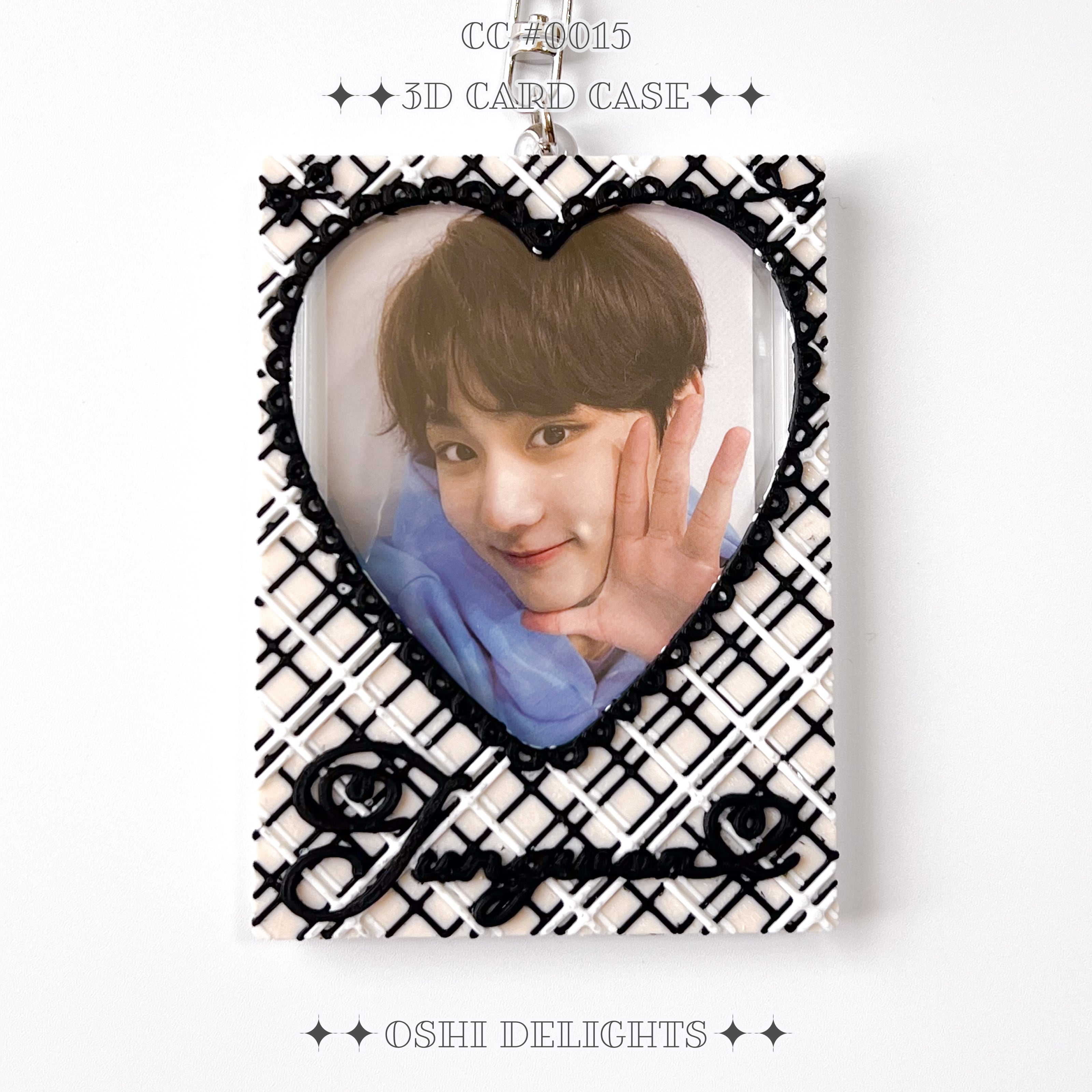 ENHYPEN JUNGWON ジョンウォン 정원 3Dデコ トレカケース キーホルダー