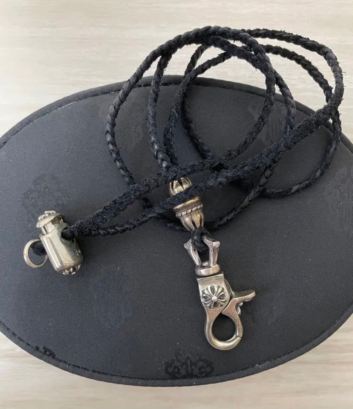 CHROME HEARTS クロムハーツ ランヤード レースストッパー セット