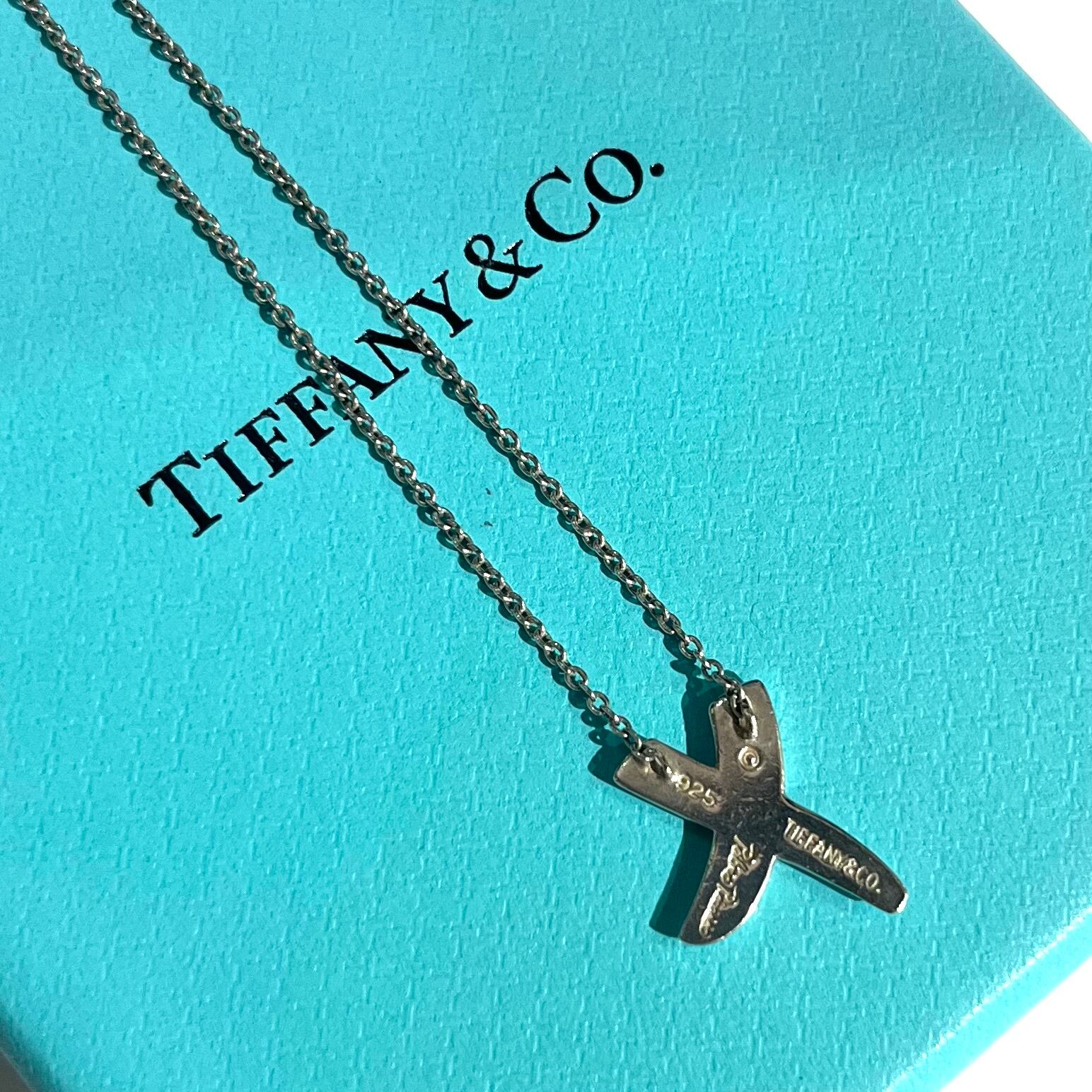 TIFFANY&CO.】1888 グラフィティ X ネックレス／シルバー925