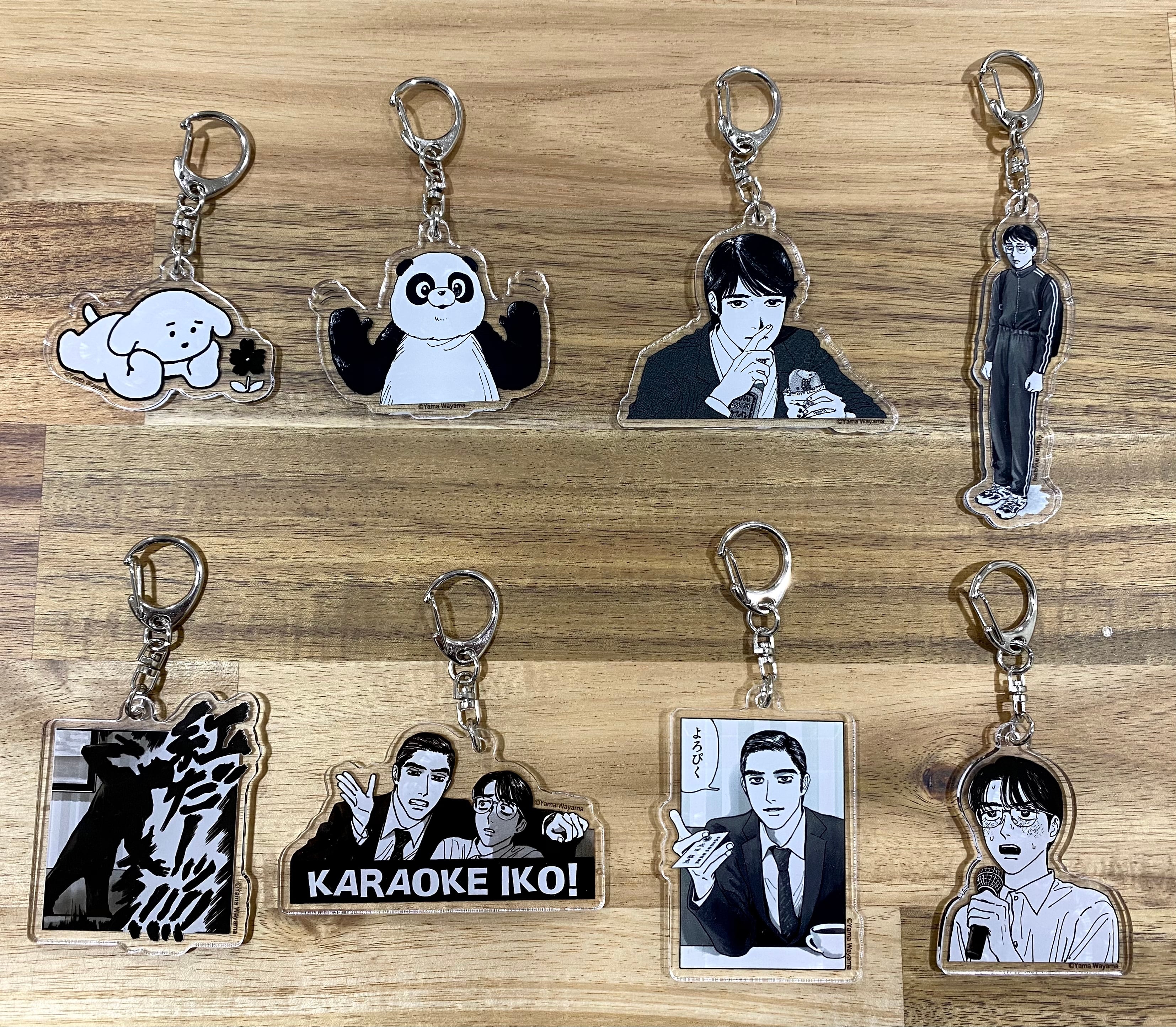 描き下ろし商品〈和山やま〉 「ファミレス行こ。」 アクリルプレート