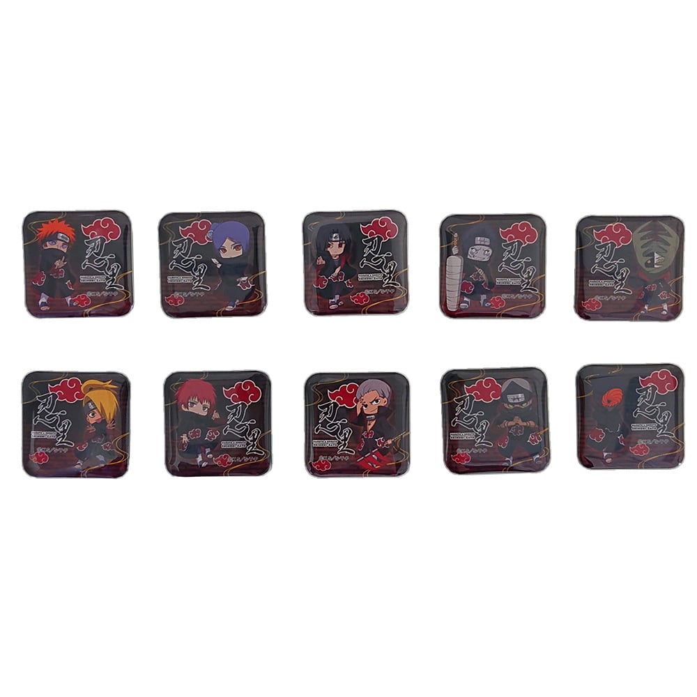 キューブミニ缶バッジ C 【NARUTO&BORUTO 忍里】 | ニジゲンノモリ