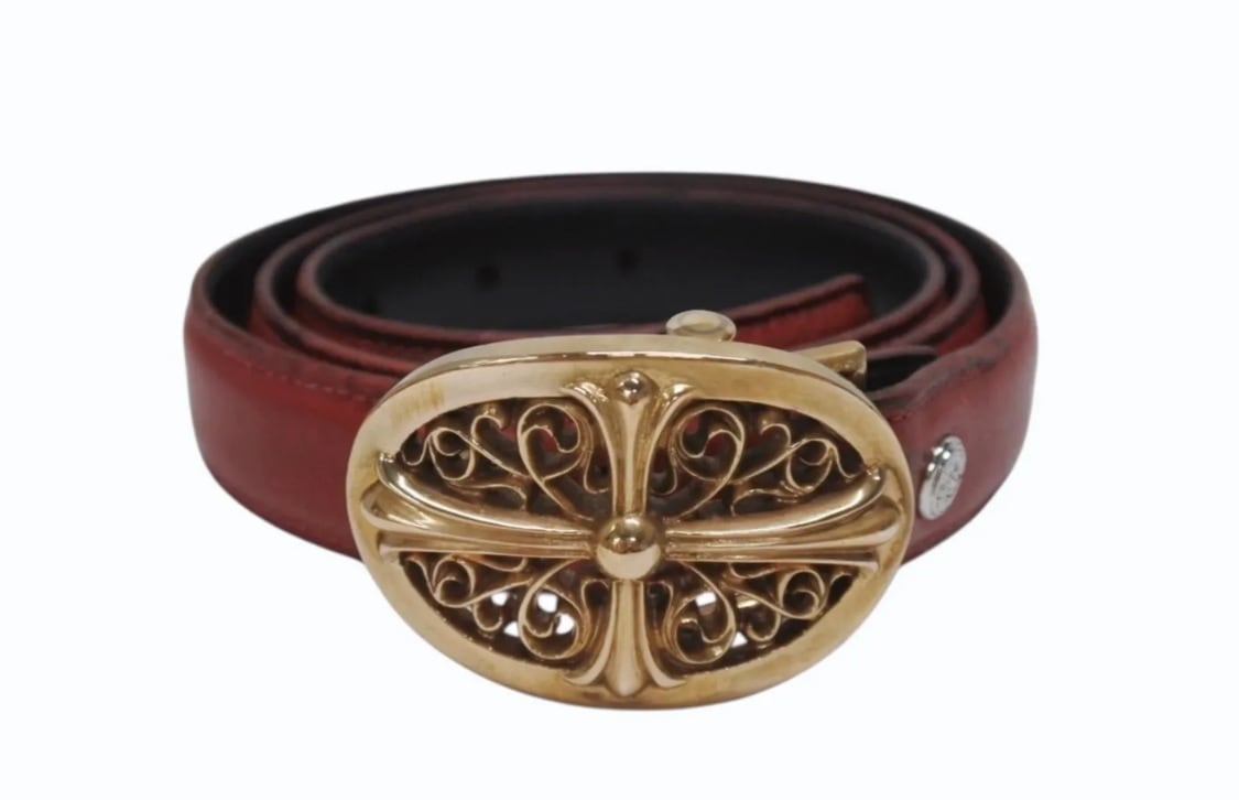 CHROME HEARTS クロムハーツ ベルト バックル クラシックオーバル