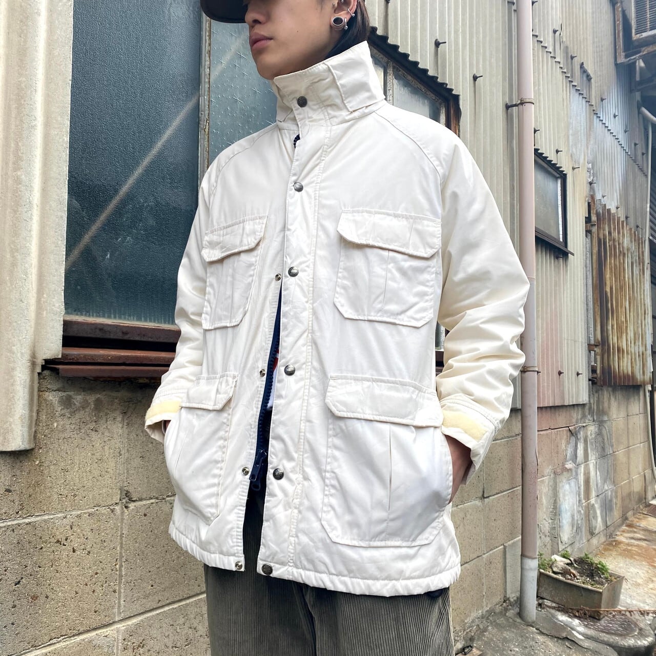 70s USA製 WOOLRICH マウンテンジャケット 4ポケットヴィンテージ 70s
