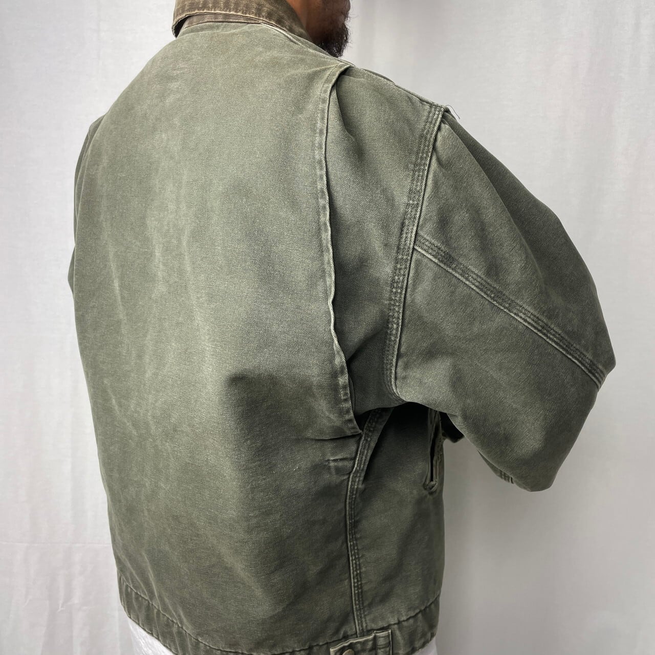 90年代 Carhartt カーハート ダック地 デトロイトジャケット ワーク