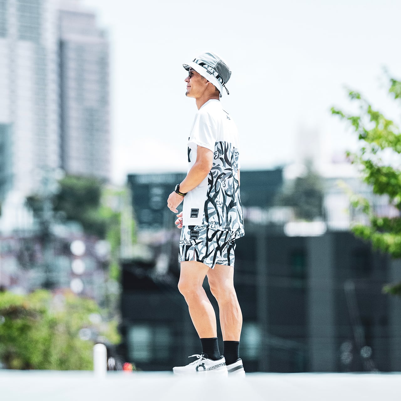 MMA(MOUNTAIN MARTIAL ATRTS) Takumi Okada Camo Pocket Tee White