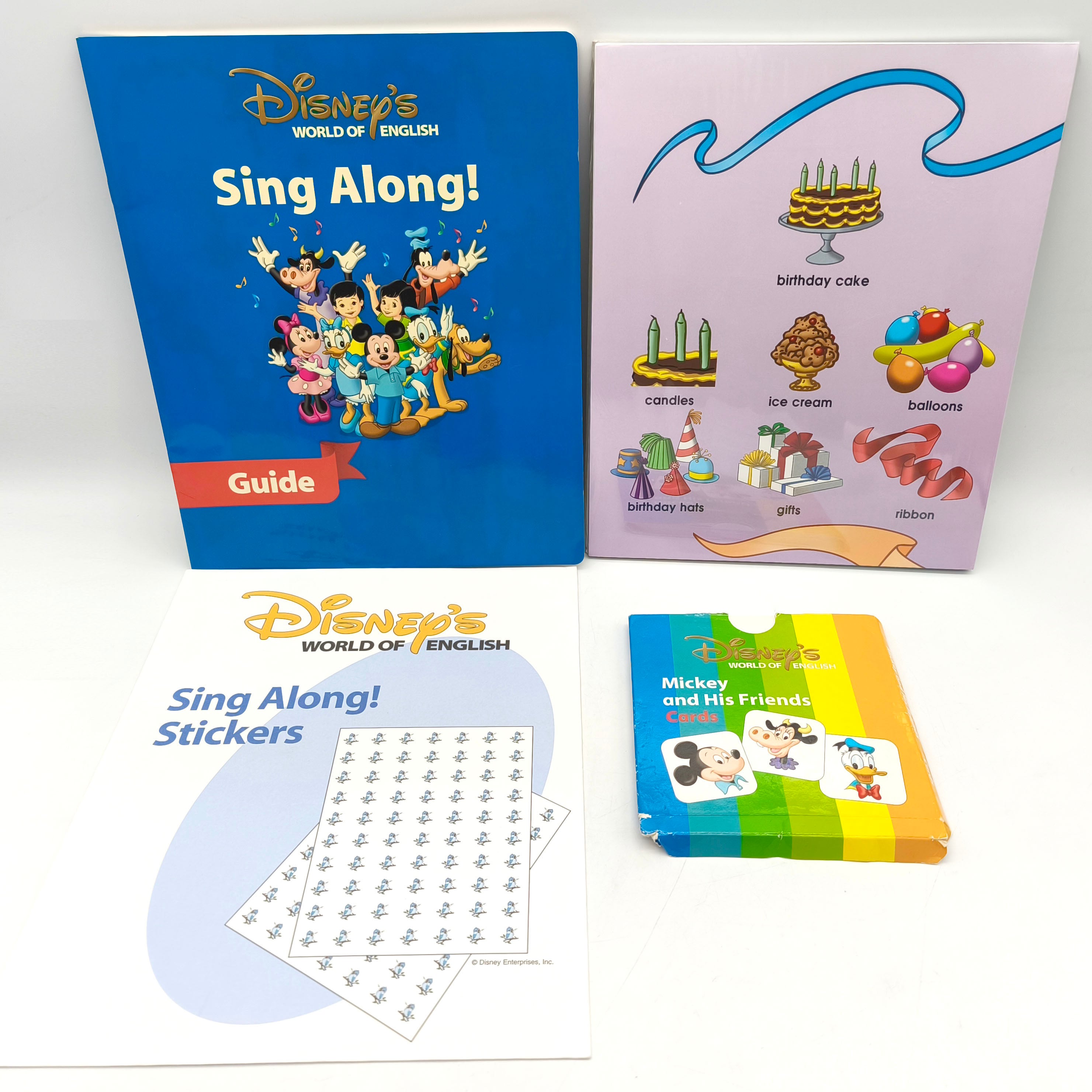 ディズニー英語システム・Disney World English・DWE・Sing Along