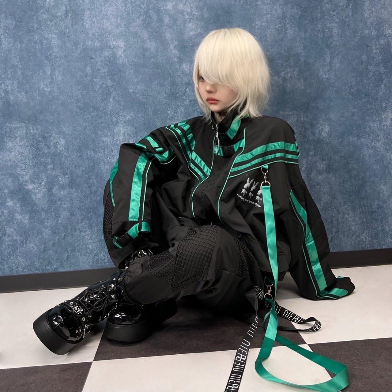 取り外し可能ハーネス付き4POCKET CYBER OUTER | NIER CLOTHING
