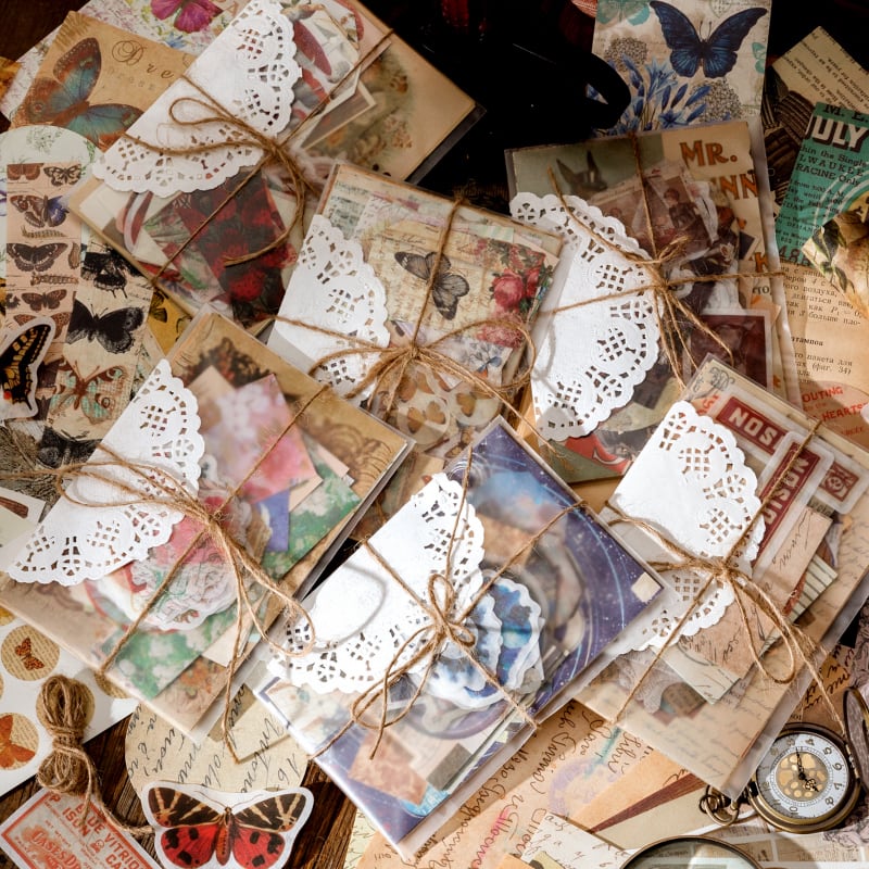 N18✦標本急蔵✦83枚入・6種コラジュー素材Samples Urgen to Hide