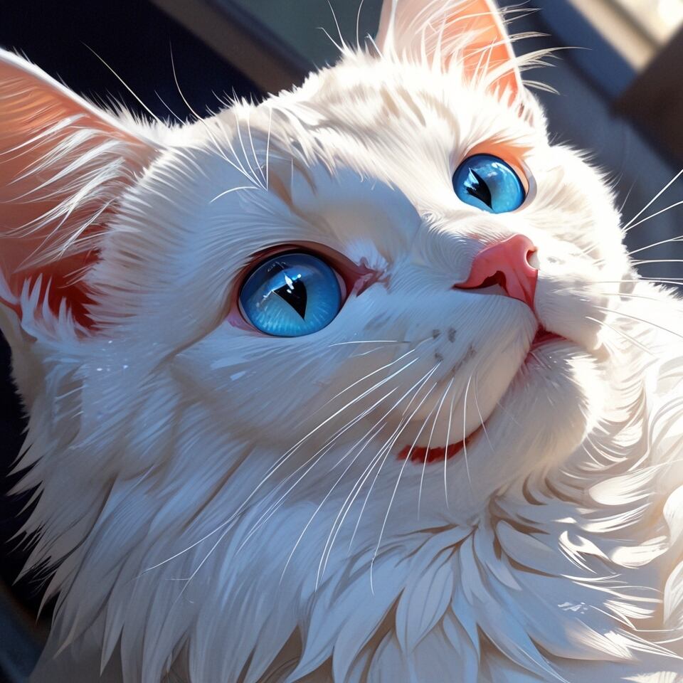 空を見上げる猫【AIイラスト】（20枚セット） | ImaginaryStock