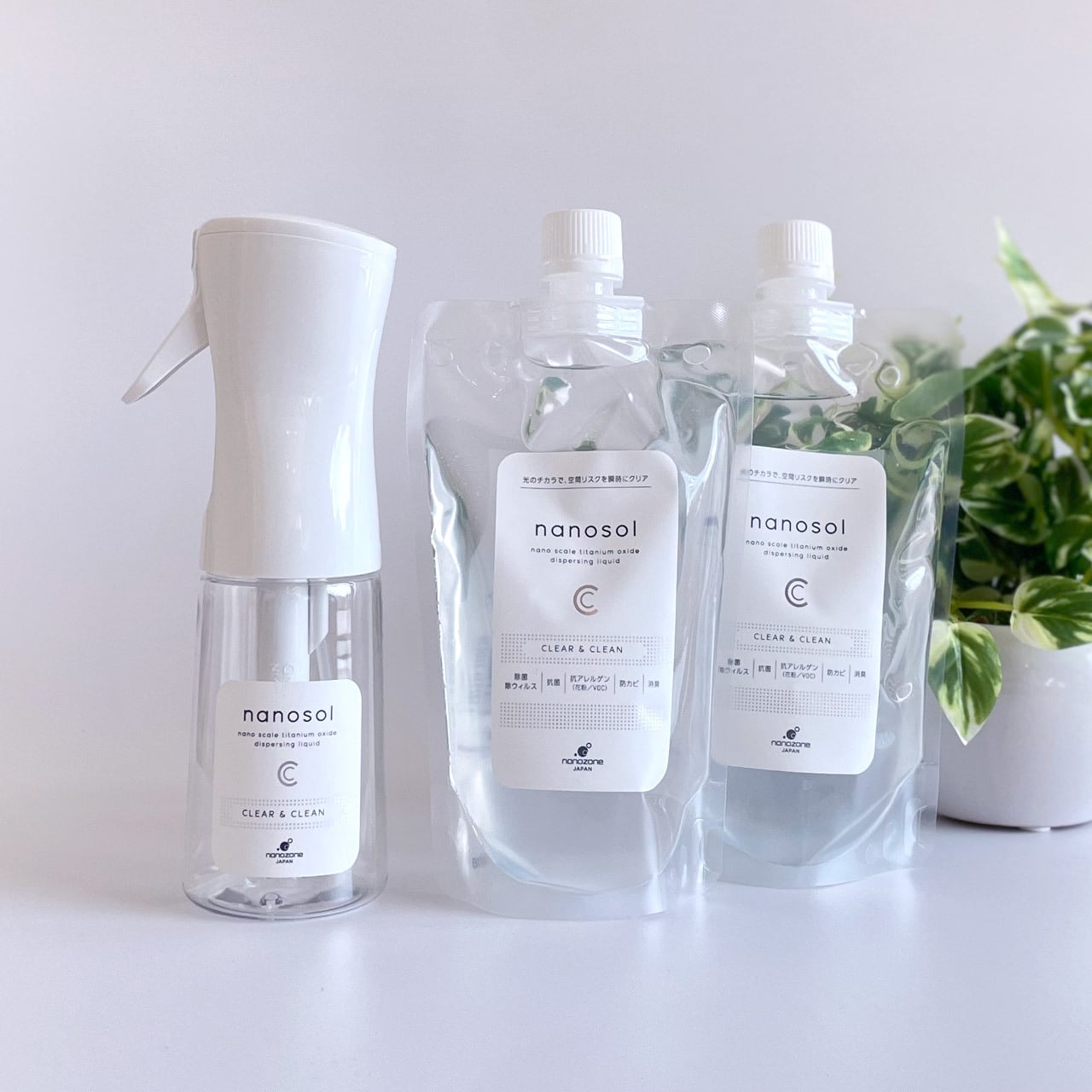 新品未使用】ナノソルCC レフィル 1000ml 300ml 詰め替え用 Amazon.co