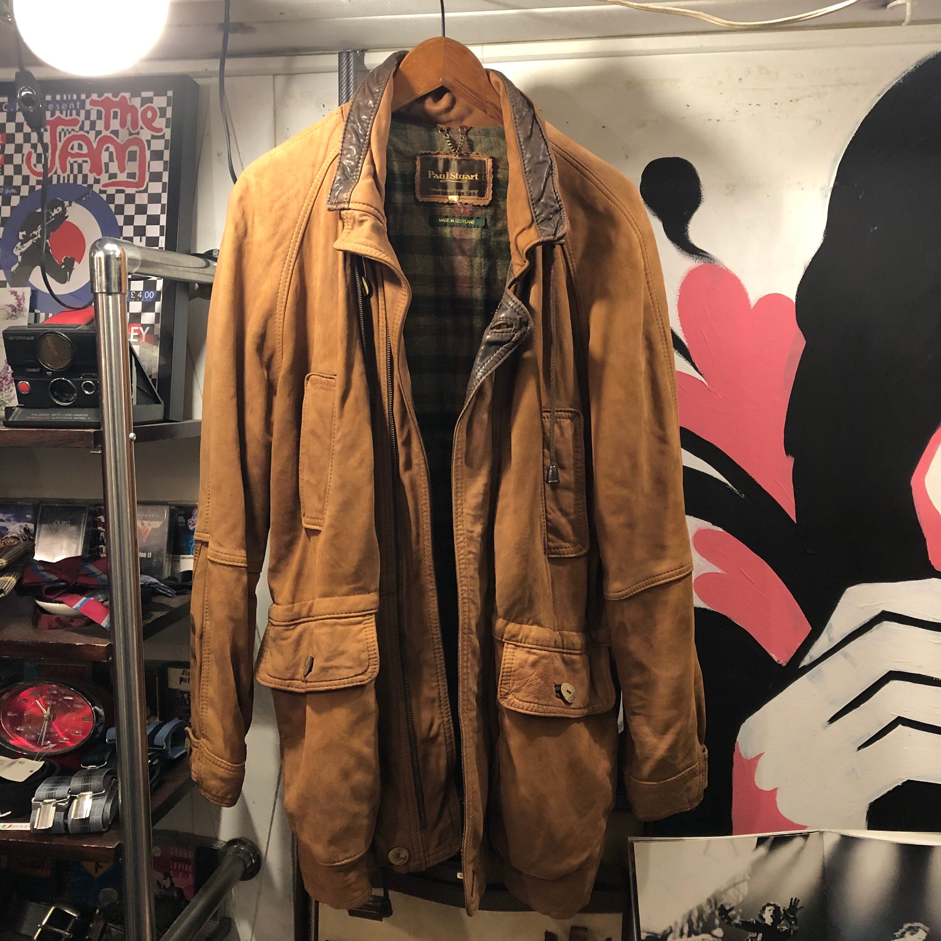 Paul Stuart ヌバックレザーコート スコットランド製 | RubyTuesday