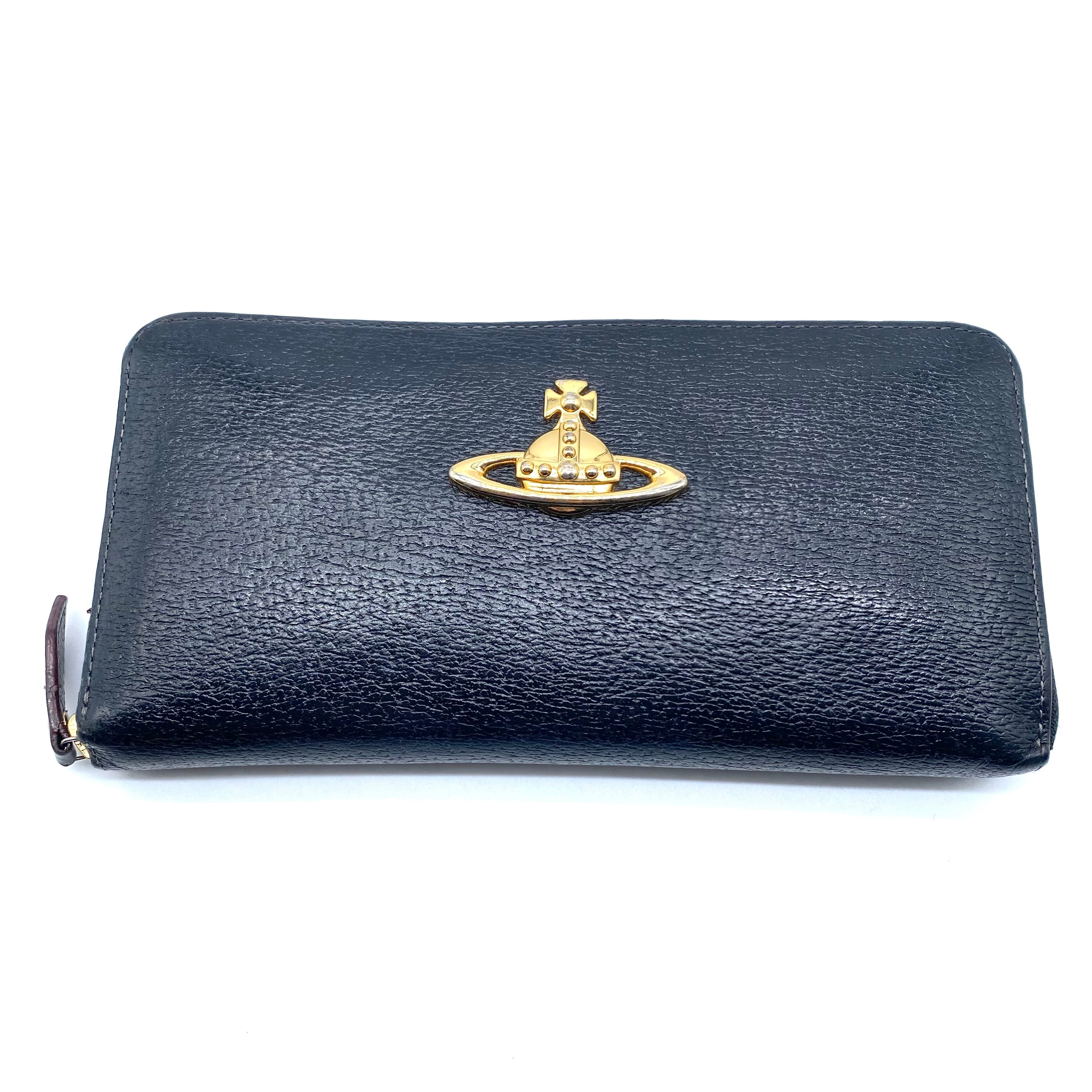 Vivienne Westwood ORB Long Wallet Black / ヴィヴィアンウエスト