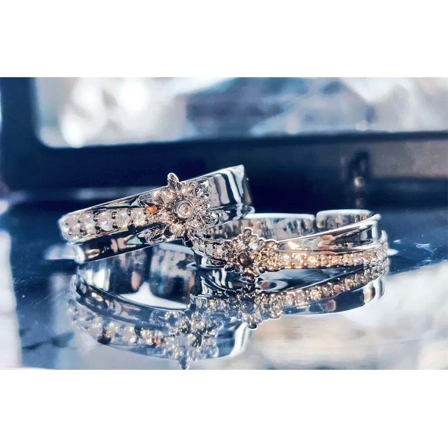 7日以内発送】恋と深空 レイ絆100ペアリング フリーサイズ指輪 親密度