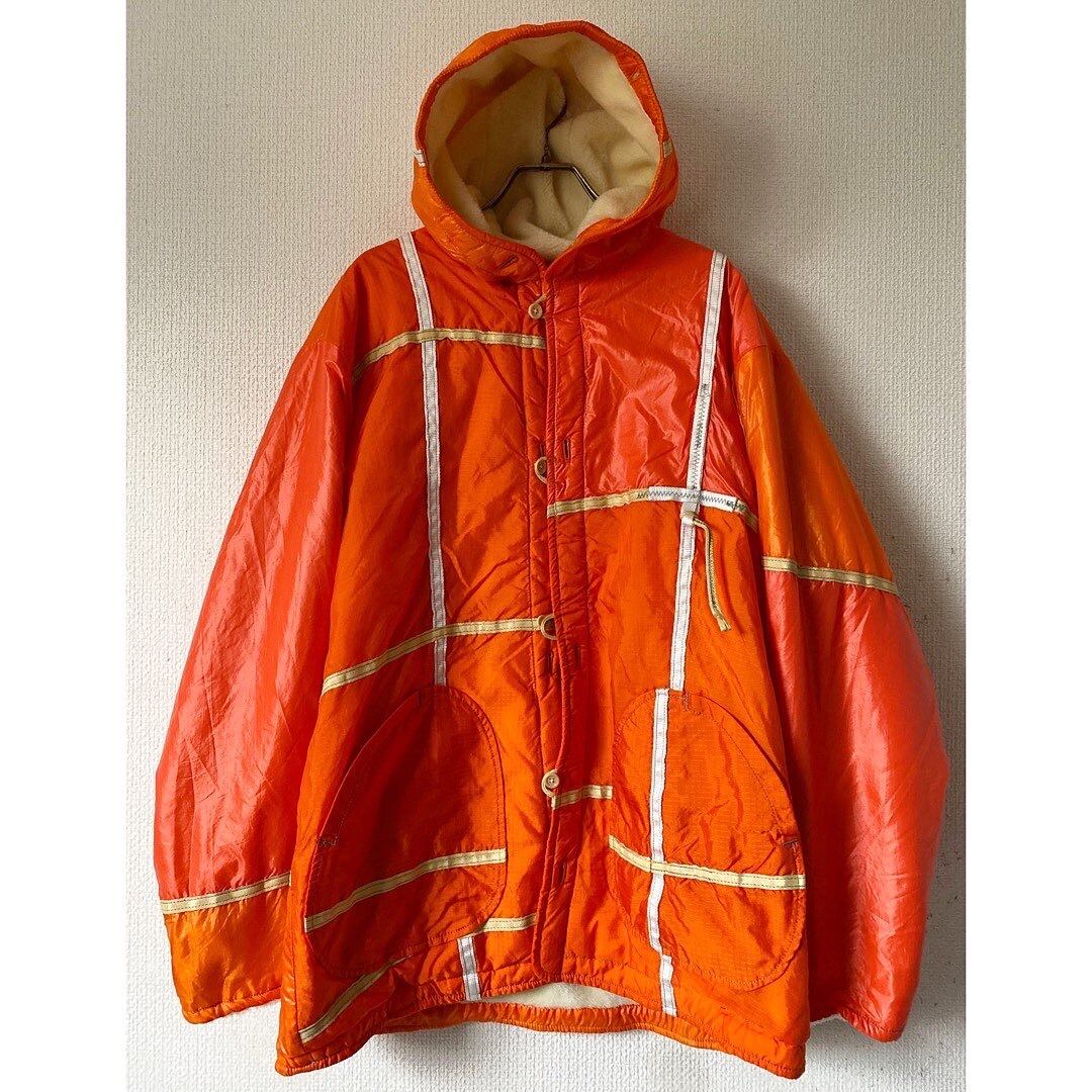 old jipijapa nylon parachute jacket 
